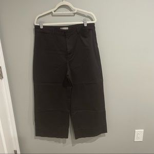 Everlane Cropped Wide Leg Chinos